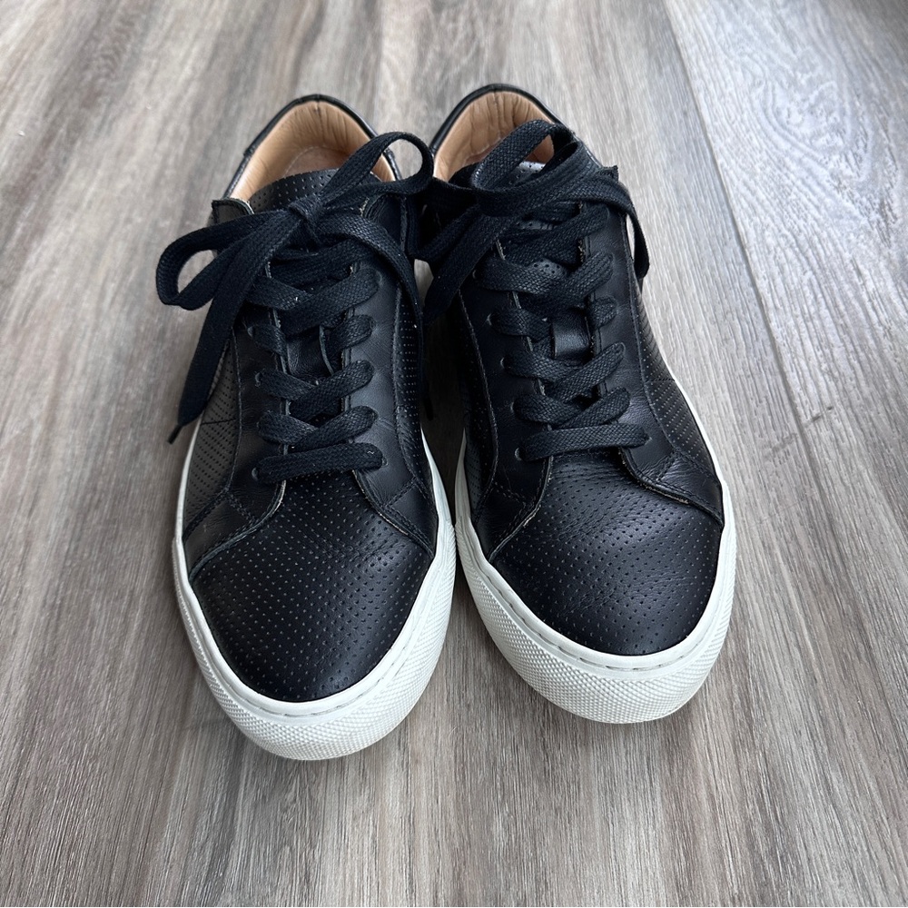✨SALE✨ Greats Black Leather Sneakers size 7.5